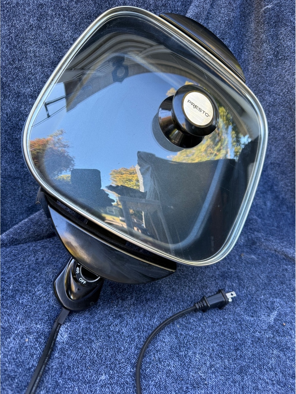 Presto Electric Skillet with Glass Lid